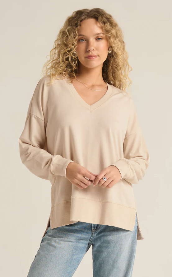 Modern V Neck Weekender Fossil Z Supply
