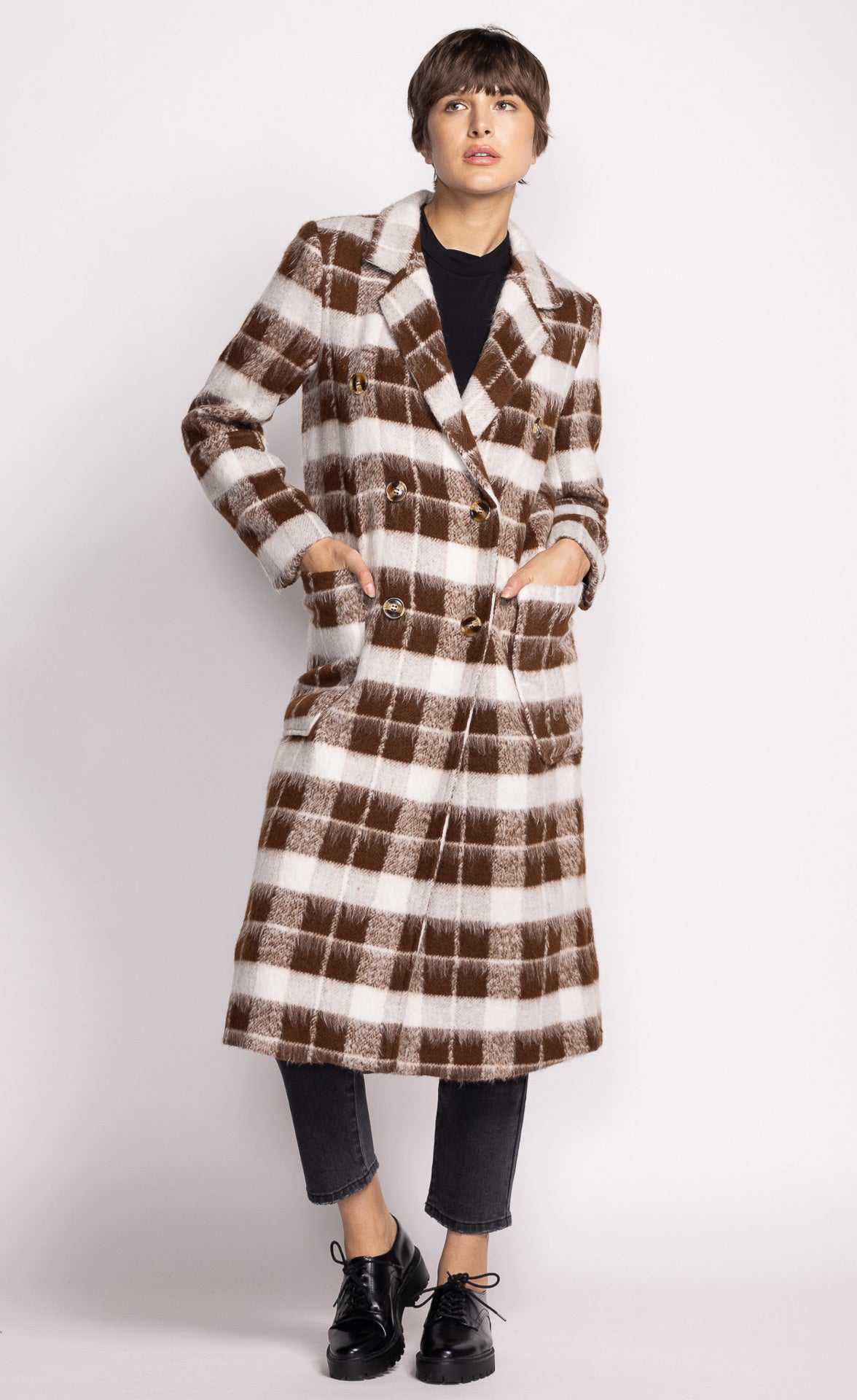 Pink martini coat online